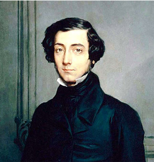 Alexis de Tocqueville by Theodore Chasseriau. 