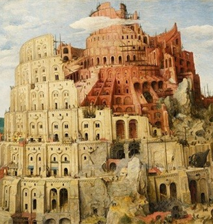 The Tower of Babel by Pieter Brueghel the Elder. 