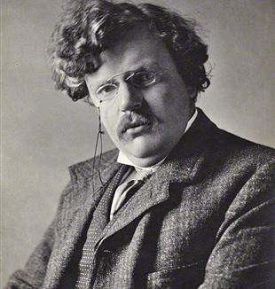 G.K. Chesterton. Wikimedia Commons