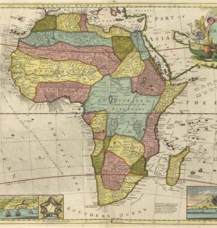 Early Map of Africa. Wikimedia Commons