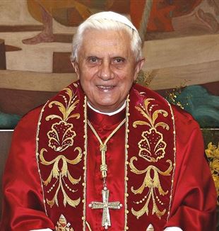 Pope Benedct XVI. Wikimedia Commons