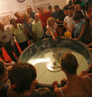 The Galileo exhibit at the 2009 Rimini Meeting. Via Flickr