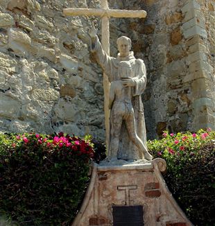 Statue of Saint Junipero Serra. Wikimedia Commons