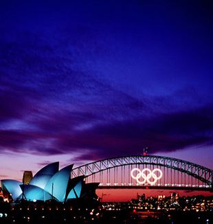 Final sunset over the 2000 Olympic Games in Sydney, Australia. Flickr