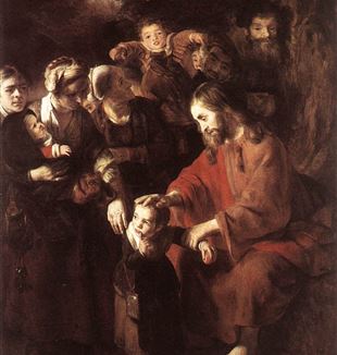 'Christ Blessing the Children' by Nicolaes Maes via Wikimedia Commons