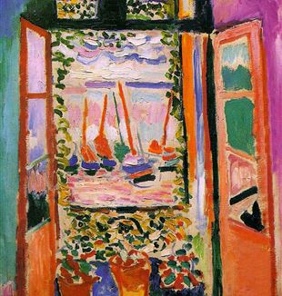 "Open Window, Collioure" by Henri Matisse. By Irina via Flickr. 