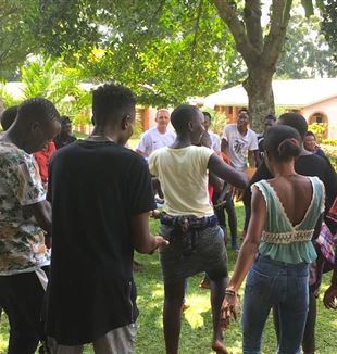 The holiday with the Ugandan university students