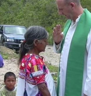 Fr. Julián de la Morena in Chiapas, Mexico