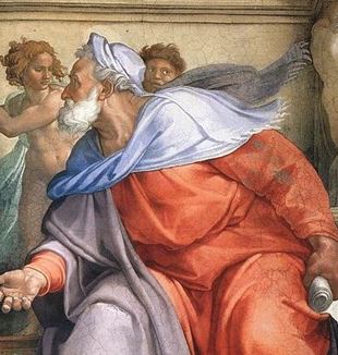 "Ezekiel" by Michelangelo