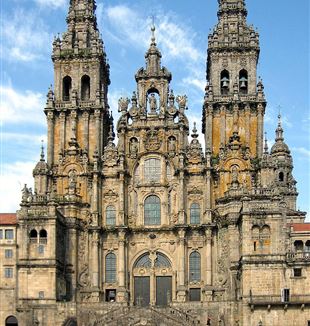 Cathedral of Santiago de Compostela. Wikimedia Commons