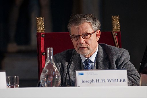 Joseph H. H. Weiler. Wikimedia Commons