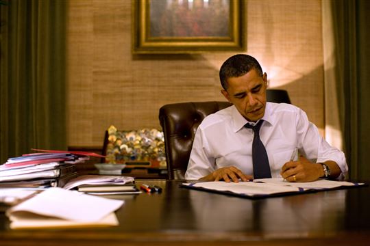 Barak Obama. Official White House Photo by Pete Souza via Flickr