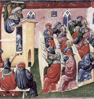 14th Century Scholasticism. Wikimedia Commons