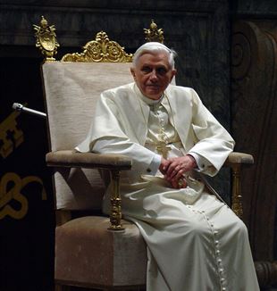 Pope Benedict XVI. Wikimedia Commons