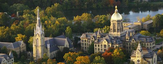 Notre Dame University Campus. Wikimedia Commons