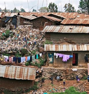 A Slum in Nairobi. Wikimedia Commons