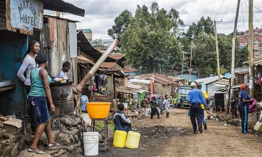 Kibera slum, Nairobi, Kenya. Via Flickr
