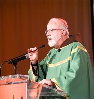 Cardinal Sean O'Malley at the 2018 New York Encounter. Photo by Patrycja Janowski