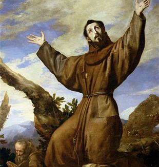 'Saint Francis of Assisi by Artist Jusepe de Ribera via Wikimedia Commons