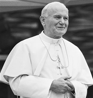 Pope John Paul II. Wikimedia Commons