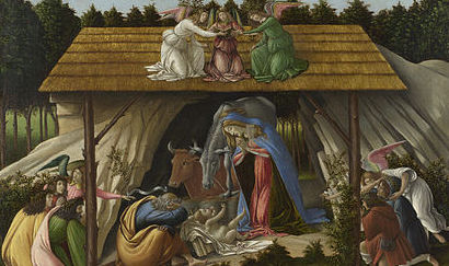 Mystic Nativity by Sandro Botticelli