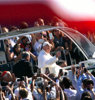 Pope Francis in the United States.
