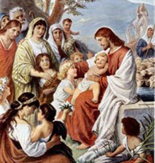 Jesus Blessing the Children. Wikimedia Commons