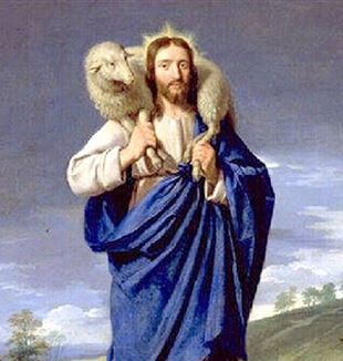 Christ the Shepherd. Flickr
