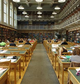 A university library. Via Flickr