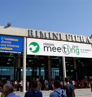 Entrance, Meeting Rimini 2011. Photo by Sharon Mollerus via Flickr