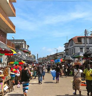 Freetown, Sierra Leone. Wikimedia Commons
