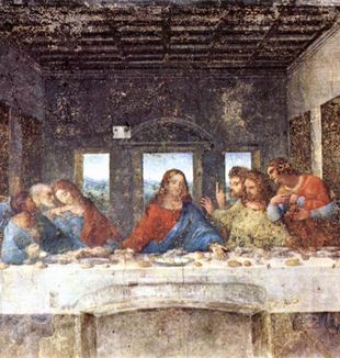 'The Last Supper' by Leonardo Da Vinci. Wikimedia Commons