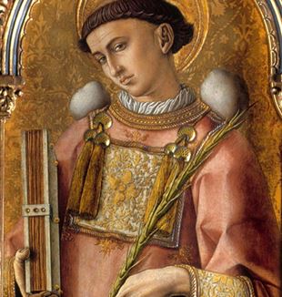 The first Christian Martyr, Saint Stephen. Wikimedia Commons