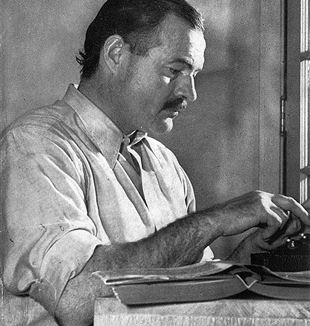 Ernest Hemingway. Wikimedia Commons
