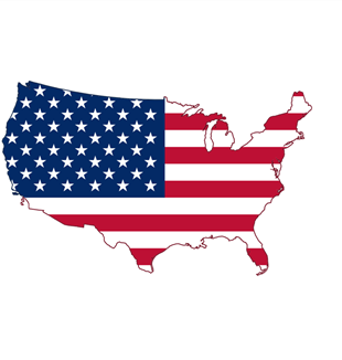 U.S. Flag Map. Wikimedia Commons