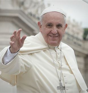 Pope Francis. Photo by Jeffrey Bruno via Wikimedia Commons