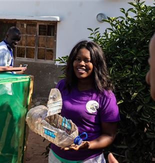 A young woman from Maputo who is involved with Avsi's projects (photo: Aldo Gianfrate)
