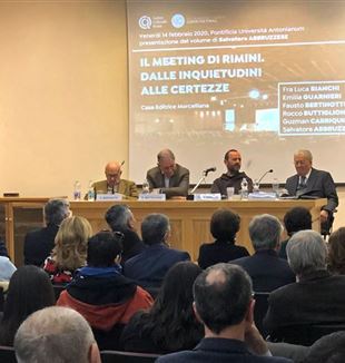 The presentation of Abbruzzese's book in Rome (Photo: Bruno Monaco)