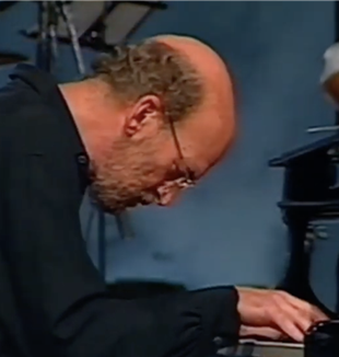 David Horowitz playing the piano