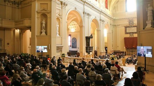 The celebration in the Cathedral of Imola, Saturday May 8, 2021