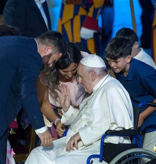 Pope Francis at the World Meeting of Families (Photo: Catholic Press Photo)