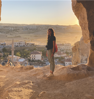 Federica Irene Falomi in Cappadocia