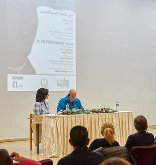 The testimonies of Hiba Al-Saadi and Ettore Soranzo (Photo: Gianfranco Pinto/Giuliano Mami)
