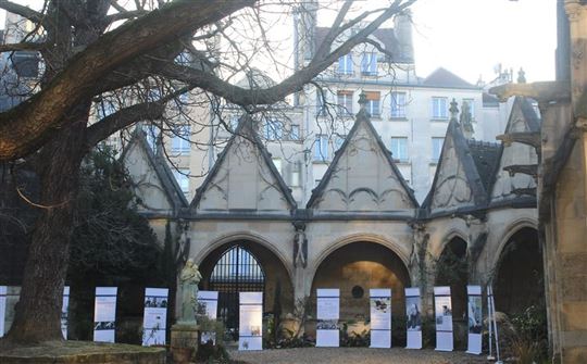 The cloister of the convent of Saint Severin