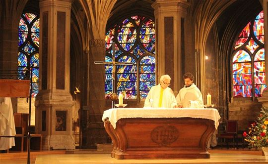 Mass celebrated by Fr. Dino Quartana