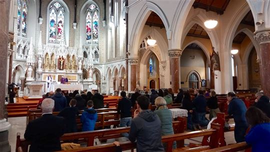 The Mass in Dublin with Archbishop Diarmuid Martin
